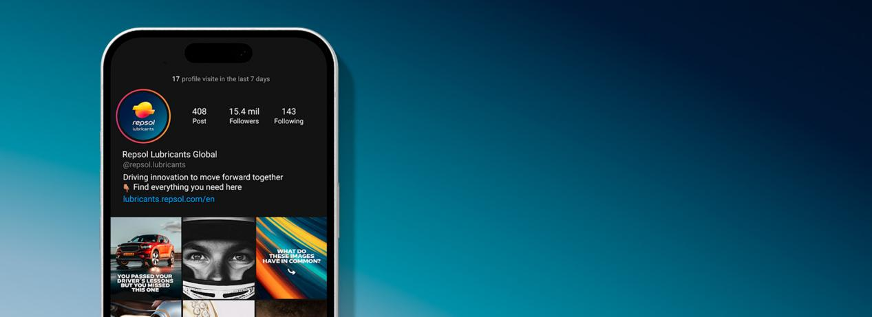 启动我们的社交媒体：与Repsol睿烁润滑油建立联系的新方式